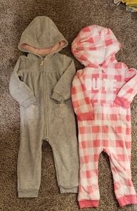 3 for $15****Carters Fleece One Piece